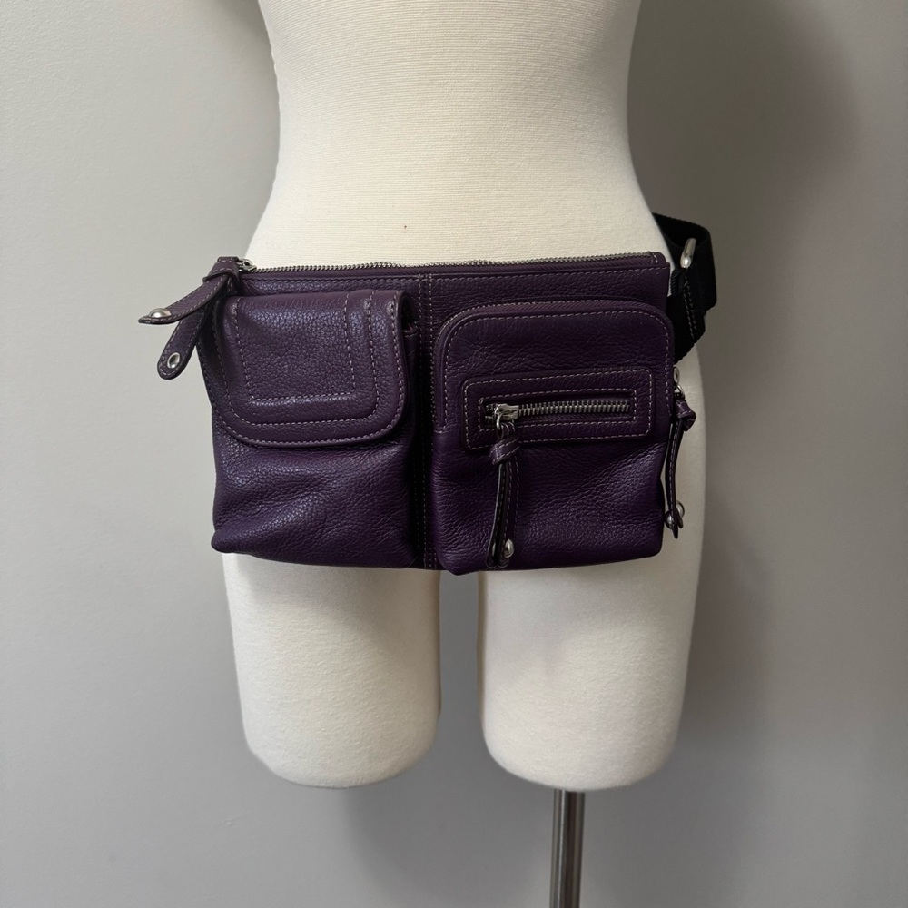 Danier Purple Belt Bag